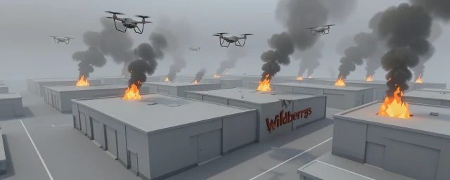 Ukrainian drones strike Russian retailer Wildberries warehouses
