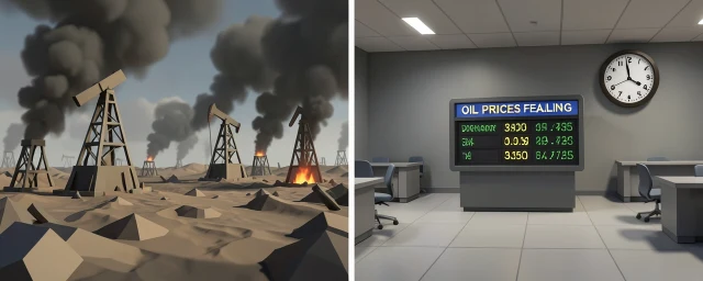Investors bet oil will be cheaper in a few months despite war, expecting Trump to ease Iran tensions before midterms.