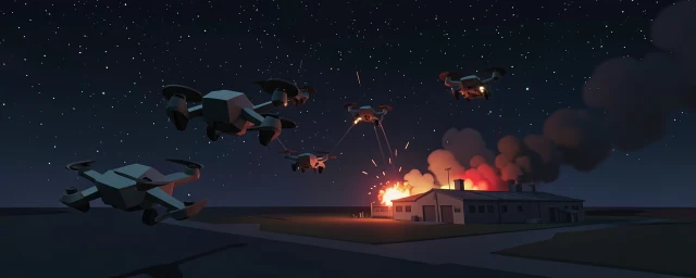 Iran strikes US bases in Bahrain and Jordan with drones, escalating Middle East conflict.