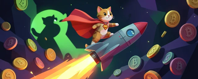 SOL meme coin CATE surges 230x in a day after DOGE owner posts rescue cat video, hitting $9.5M market cap before cooling to $7M.