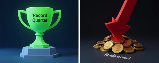 Robinhood hits record quarter overall, but crypto revenue tanks 38% as trading volumes slump