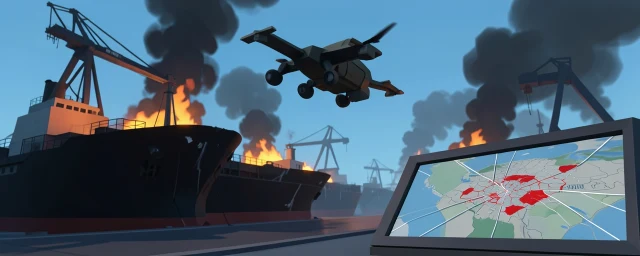 Drone hits gas ships in Egypt, raising fears of a wider US-Iran war